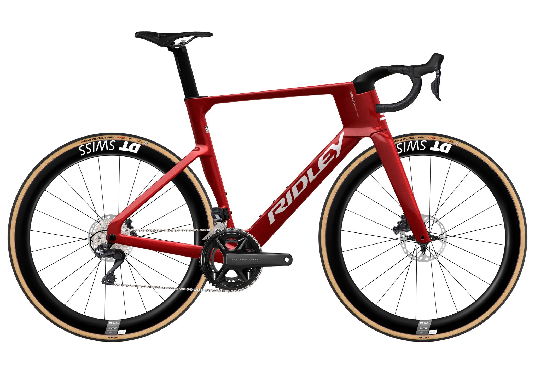 Ridley Noah FAST 3.0 Shimano Ultegra Di2 Candy Red Metallic
